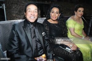 Fight Night vip hair and makeup in Rome for Smokey Robinson's wife Frances Robinson